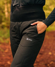 Indlæs billede til gallerivisning BARA - Black Winter Quilted Pant
