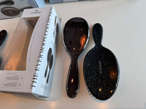 HH Simonsen -  Wonder Brush + Gloss brush - Farve: GUN METAL & GUN METAL GLITTER - 2 pk. (Virði kr. 369,90)