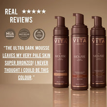 Indlæs billede til gallerivisning Vita Liberata - The Mousse - DARK 200 ml (Selvbruner mousse med guidefarve)
