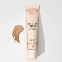 Indlæs billede til gallerivisning VITA LIBERATA - ORIGINAL BEAUTY BLUR - LIGHT (Luminous BB/CC CREAM - DEWY GLOW - primer &amp; tinted moisturiser)
