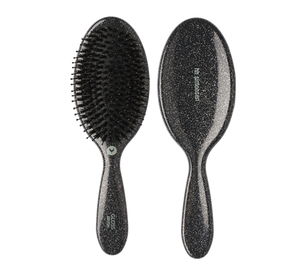 HH Simonsen -  Wonder Brush + Gloss brush - Farve: GUN METAL & GUN METAL GLITTER - 2 pk. (Virði kr. 369,90)
