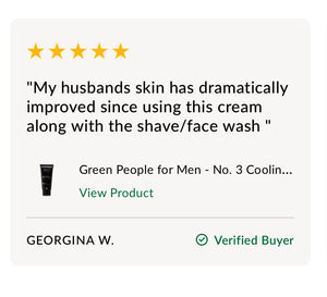 GREEN PEOPLE FOR MEN - NO. 3 COOLING MOISTURISER 100ML