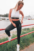 Indlæs billede til gallerivisning BARA - Black Icon Tights (to lommer m/lynlås)  NEW !!! NOW WITHOUT FRONT SEAM !!
