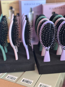 HH Simonsen - GLOSS BRUSH MIDI, Black - Purple - Army green - Dusty rose