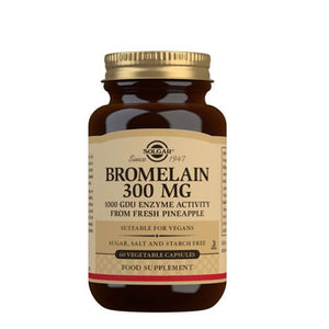 SOLGAR - Bromelain 300 mg 60 kaps.