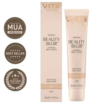 Indlæs billede til gallerivisning VITA LIBERATA - ORIGINAL BEAUTY BLUR - LIGHT (Luminous BB/CC CREAM - DEWY GLOW - primer &amp; tinted moisturiser)
