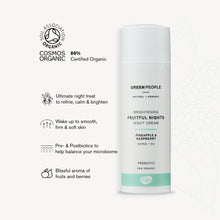 Indlæs billede til gallerivisning GREEN PEOPLE - FRUITFUL NIGHTS NIGHT CREAM 50ML
