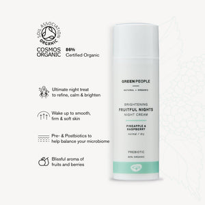 GREEN PEOPLE - FRUITFUL NIGHTS NIGHT CREAM 50ML