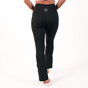 BARA - Black Touch Flare Tights
