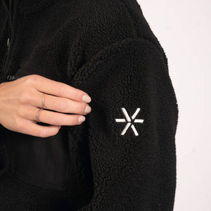 BARA - Black Sherpa Jacket