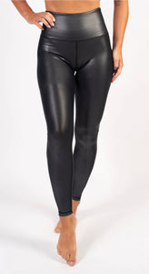 BARA - Faux Leather Shape Tights 2.0