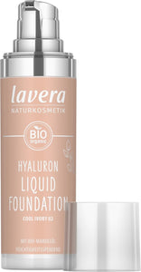 LAVERA NATURKOSMETIK - Foundation Cool Ivory 02 Hyaluron Liquid