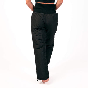 BARA - Black Winter Quilted Pant