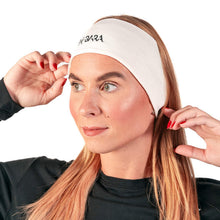 Indlæs billede til gallerivisning BARA - White Merino Wool Headband
