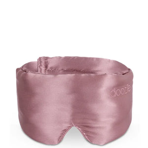 DOOZIE - Luxury Sleep Mask (Mulberry Silke i 22 momme - en kraftig kvalitet) - Dusty Rose