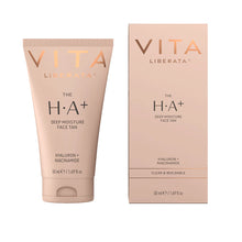 Indlæs billede til gallerivisning VITA LIBERATA - The HA+ Deep Moisture Face Tan 50 ml. (med hyaluron + niacinamide) - GEV GÆTUR: Pre order - Væntast í FO uml. 8. juni
