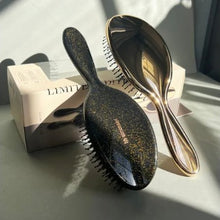 Indlæs billede til gallerivisning HH Simonsen - Wonder Brush + Gloss Brush - Gold AW25 - 2 pk. (Virði kr. 369,90) - NÝTT !!!
