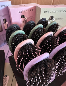 HH Simonsen - GLOSS BRUSH MIDI, Black - Purple - Army green - Dusty rose