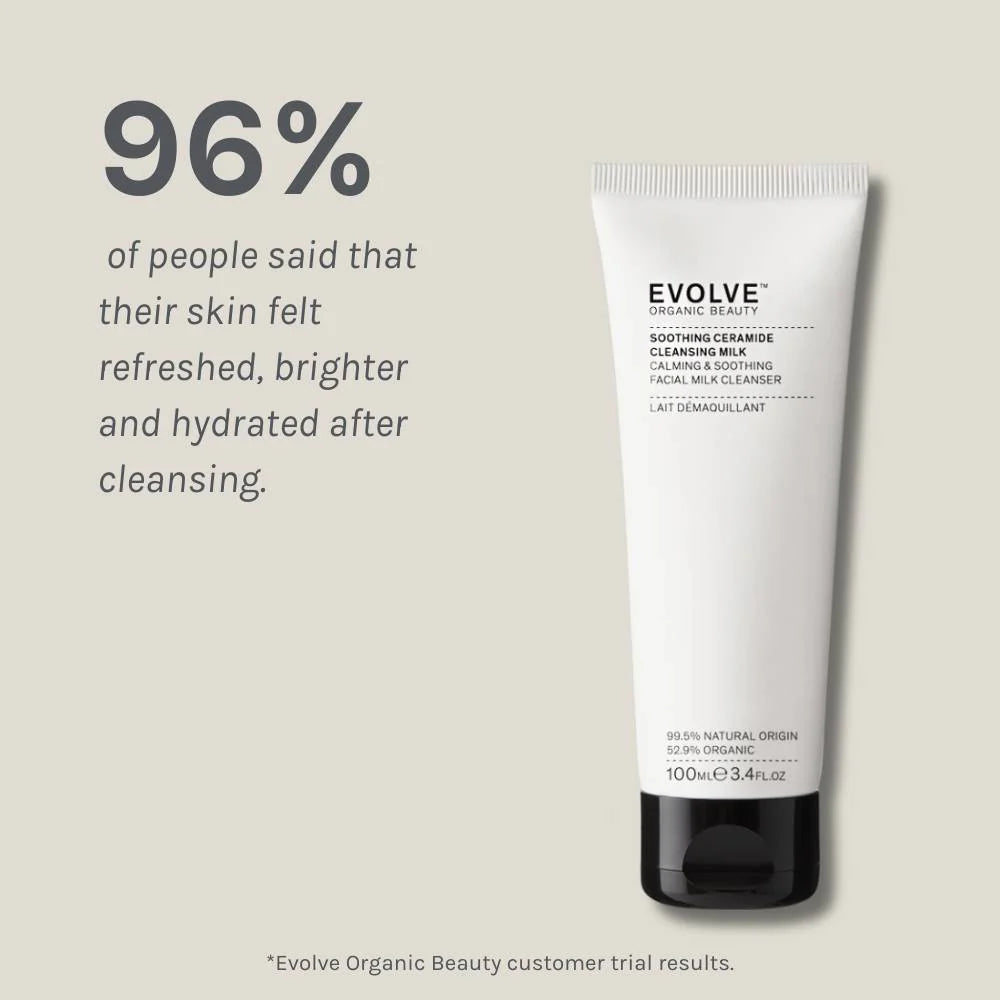 EVOLVE -  Soothing Ceramide Cleansing Milk - 50 ella 100 ml
