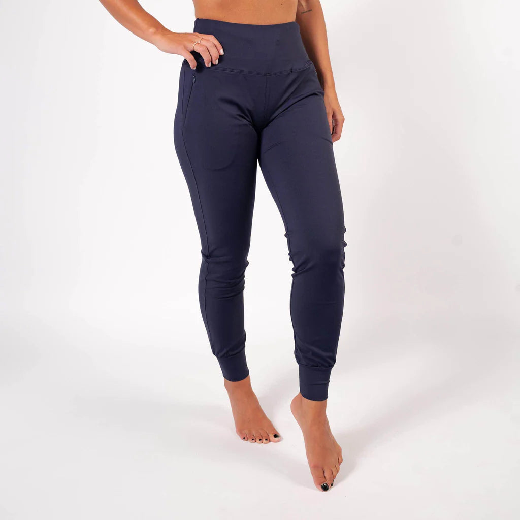 BARA - Dark Blue Lotus Jogger