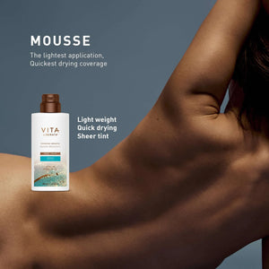 Vita Liberata - Tanning Mousse - TINTED - 200 ml - Dark (pakningurin skaddur, men vøran feilar einki)