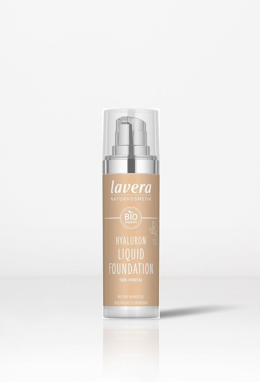 LAVERA NATURKOSMETIK - Foundation Cool Ivory 02 Hyaluron Liquid
