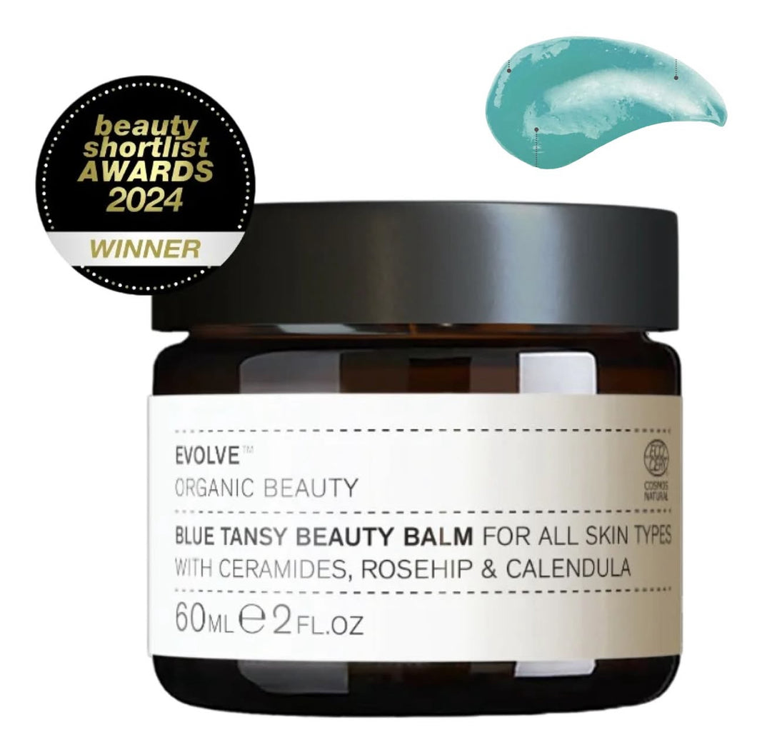 Evolve Blue Tansy Beauty Balm, 60 ml - For Sensitive and dry skin (Beauty Shortlist Awards 2024: Best Beauty Balm)