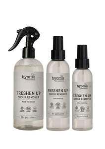BYOMS - FRESHEN UP - PROBIOTIC ODOUR REMOVER - ECOCERT - No perfumes (Vel ímillum 75/100/200/400 ML)