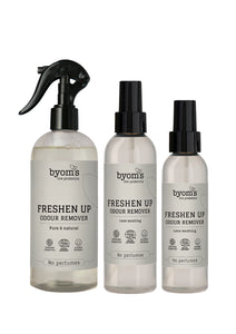 BYOMS - FRESHEN UP - PROBIOTIC PROBIOTIC ODOUR REMOVER - ECOCERT - No perfumes (Vel ímillum 75/100/200/400 ML)