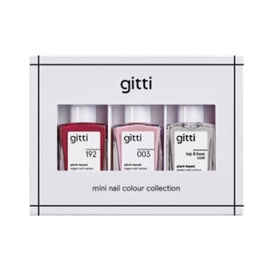 gitti Nail Polish Mini Starter Set, 3 x 8 ml