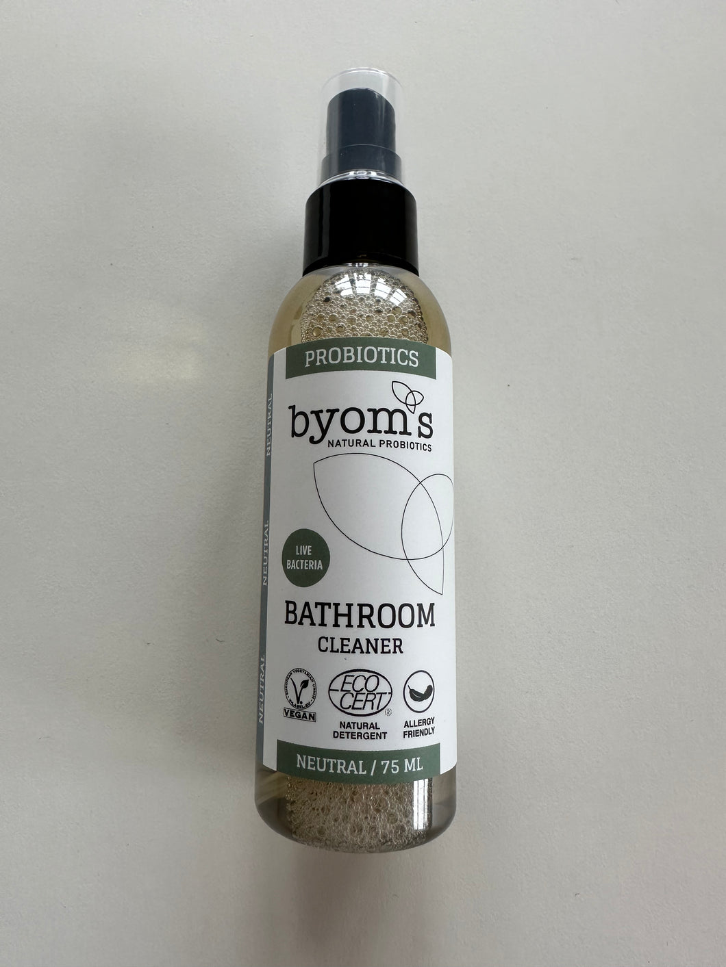 BYOMS PROBIOTIC BATHROOM CLEANER – ECOCERT - NEUTRAL (75 ella 400 ML)