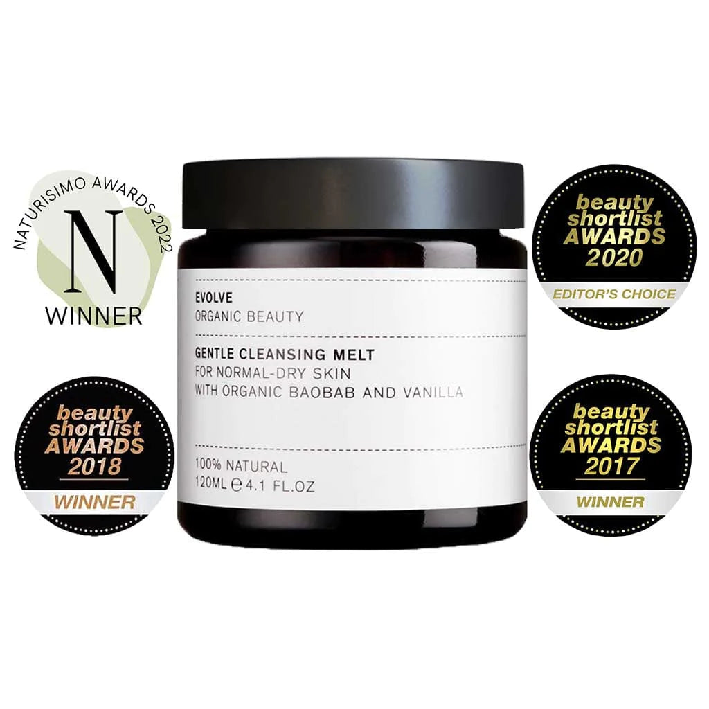 EVOLVE - GENTLE CLEANSING MELT 30 eller 120 ml (normal & tør hud)