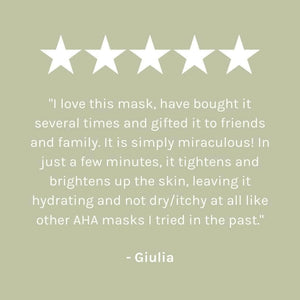 EVOLVE - MIRACLE AHA 3 MINUTE MASK 30/60 ml (alle hudtyper)