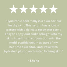Indlæs billede til gallerivisning EVOLVE - HYALURONIC SERUM 200 - 10/30 ml - alle hudtyper
