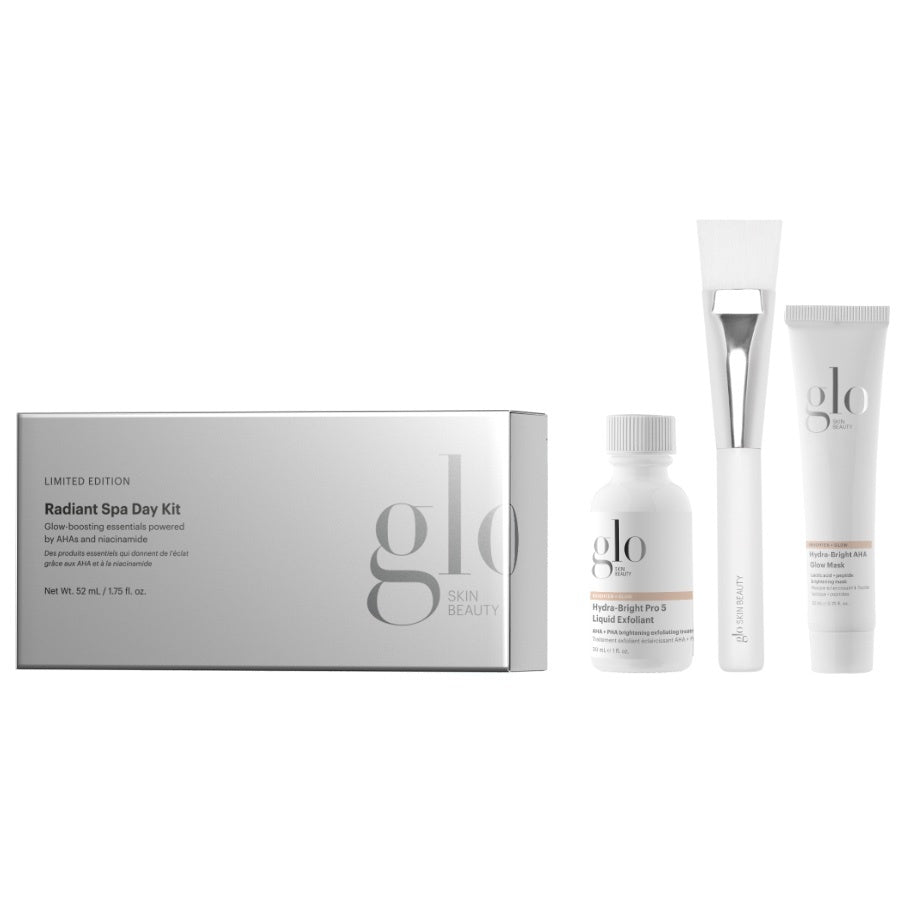 GLO SKIN BEAUTY - Radiant Spa Day Kit (Egnet til alle hudtyper) - Virði kr. 730,-