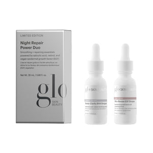GLO SKIN BEAUTY - Night Repair Power Duo (Egnet til alle hudtyper) - Virði kr. 870,-