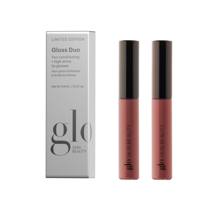 GLO SKIN BEAUTY - Time To Shine - Gloss Duo (Egnet til alle hudtyper) - Virði kr. 470,-