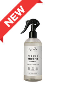 BYOMS - PROBIOTIC GLASS & MIRROR CLEANER - No perfumes 400 ml