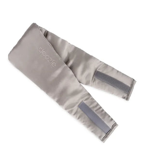 DOOZIE - Luxury Sleep Mask (Mulberry Silke i 22 momme - en kraftig kvalitet) - Pearl Grey