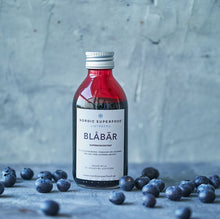 Indlæs billede til gallerivisning NORDIC SUPERFOOD - REN RÅSAFT SUPERKONCENTRAT - BLÅBÆR (195 ml)
