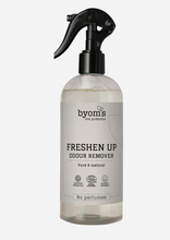 Indlæs billede til gallerivisning BYOMS - FRESHEN UP - PROBIOTIC PROBIOTIC ODOUR REMOVER - ECOCERT - No perfumes (Vel ímillum 75/100/200/400 ML)
