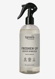 BYOMS - FRESHEN UP - PROBIOTIC PROBIOTIC ODOUR REMOVER - ECOCERT - No perfumes (Vel ímillum 75/100/200/400 ML)