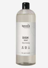 Indlæs billede til gallerivisning BYOMS - PROBIOTIC DISH SOAP - ECOCERT - No perfumes (vel ímillum 75/400/1000 ml)
