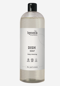 BYOMS - PROBIOTIC DISH SOAP - ECOCERT - No perfumes (vel ímillum 75/400/1000 ml)