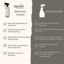 Indlæs billede til gallerivisning BYOMS - Bathroom Cleaner - no perfume 480 ml
