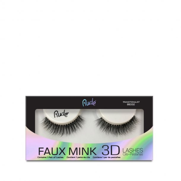 RUDE Faux Mink 3D Lashes - Transitionalist