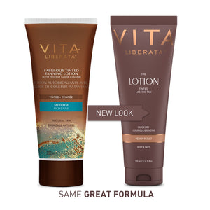 VITA LIBERATA - Tinted Tanning Lotion 200 ml - MEDIUM