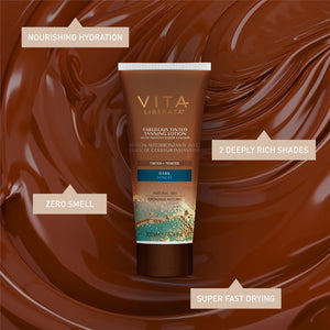 VITA LIBERATA - Tinted Tanning Lotion 200 ml - DARK