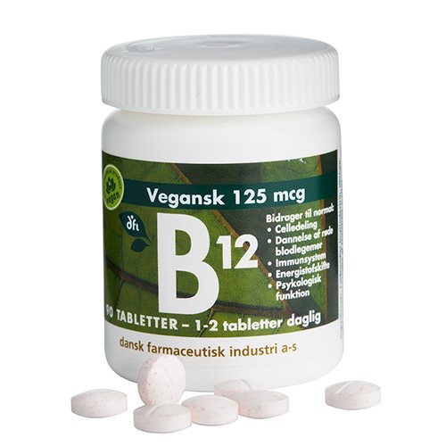 Natur Drogeriet - B12 125 mcg - 90 tabl.