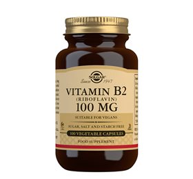 Solgar - B2 vitamin 100 mg Riboflavin 100 tabl.